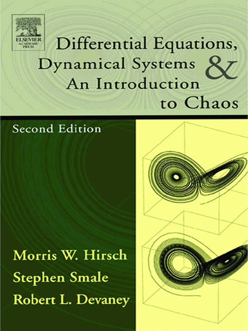 Upplýsingar um Differential Equations, Dynamical Systems, and an Introduction to Chaos eftir Morris W. Hirsch - Biðlisti